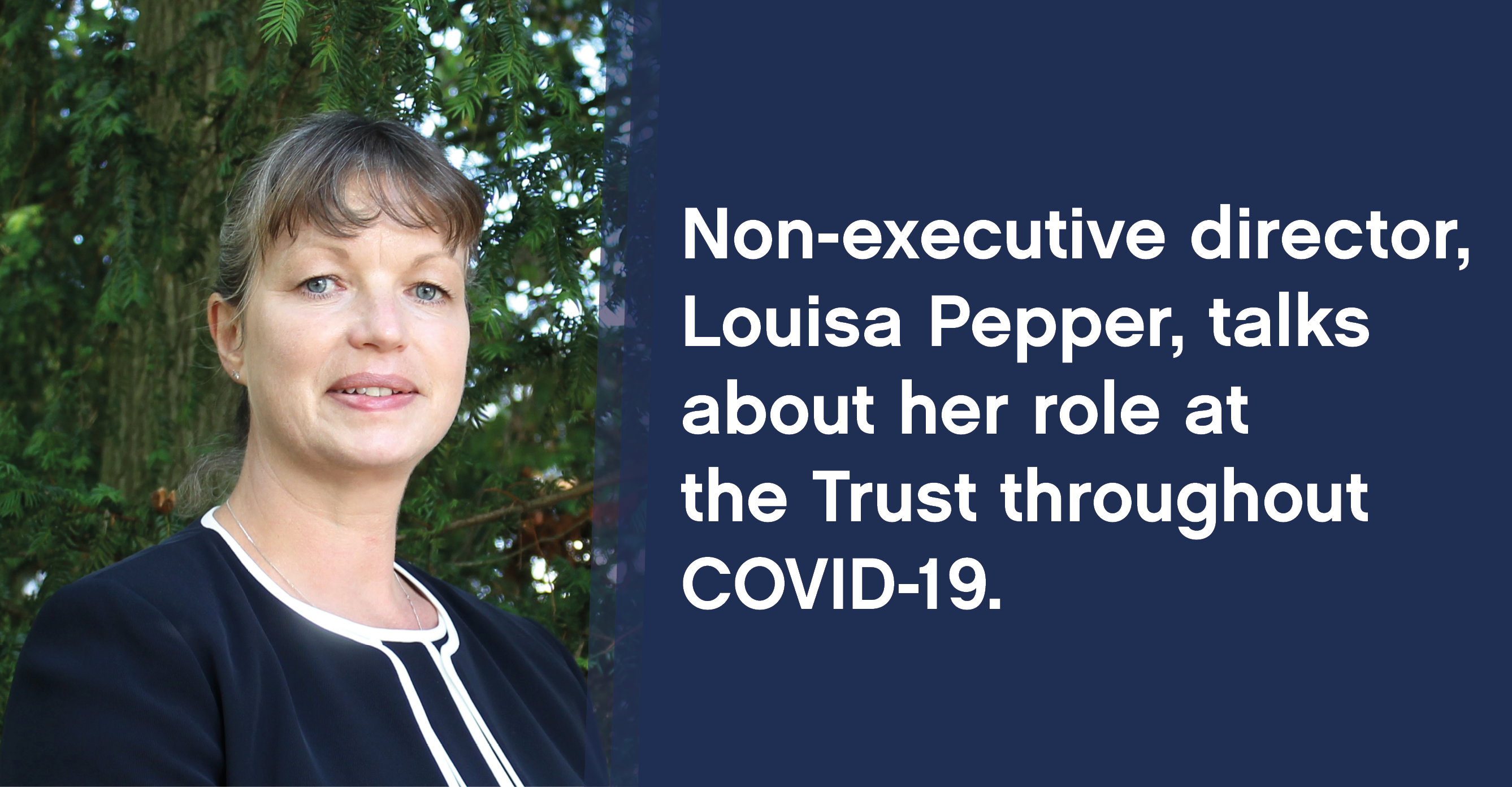 Louisa Pepper, non-executive director at the West Suffolk NHS Foundation Trust.