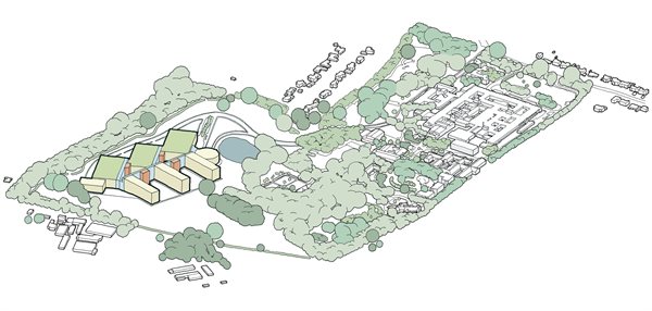 Pavilions in the Park 2- Massing View 2 (4)