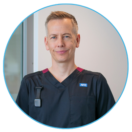 Daniel Spooner, executive chief nurse