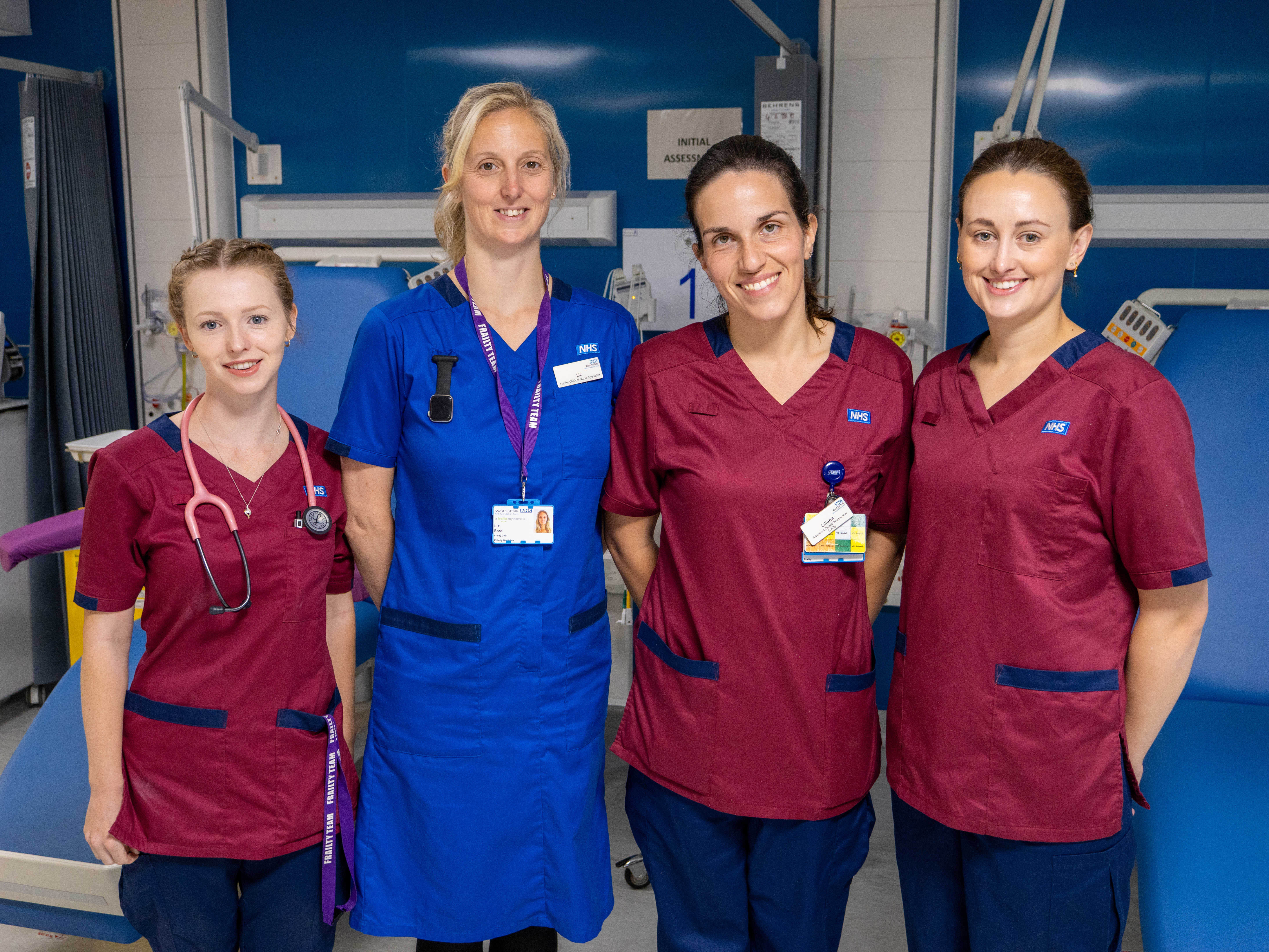 Members of the frailty team