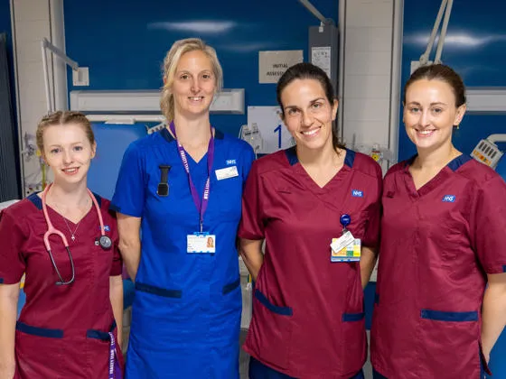 Members of the frailty team