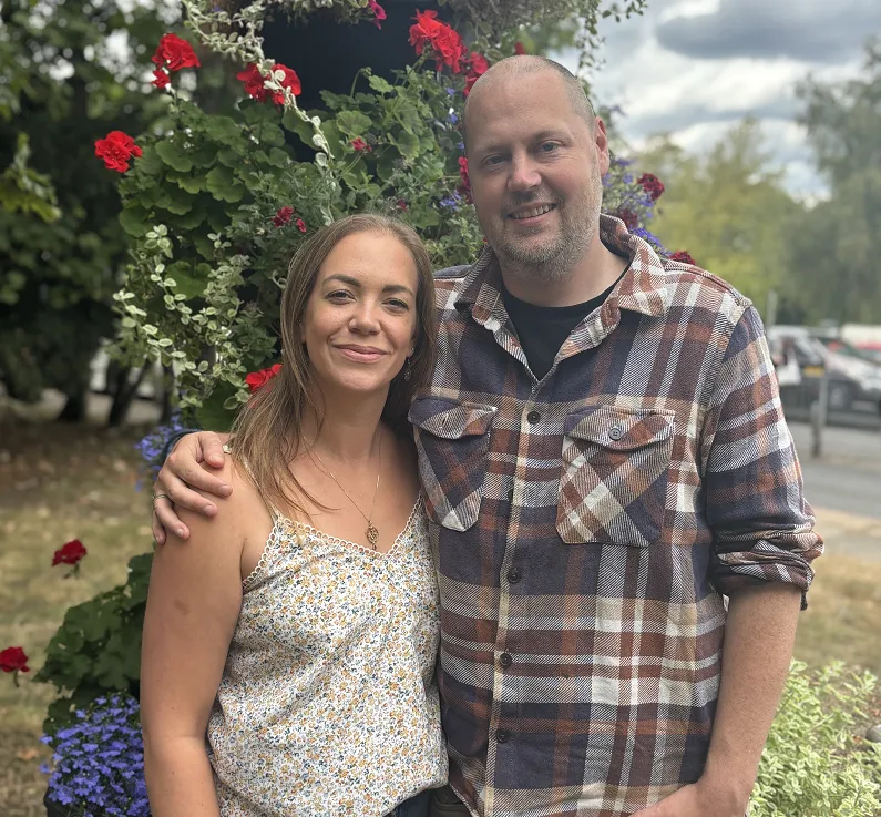 Rhiannon and Mike Lawson