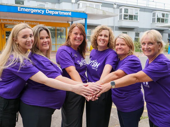 My WiSH Charity team