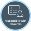 responsible with resources