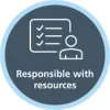 responsible with resources