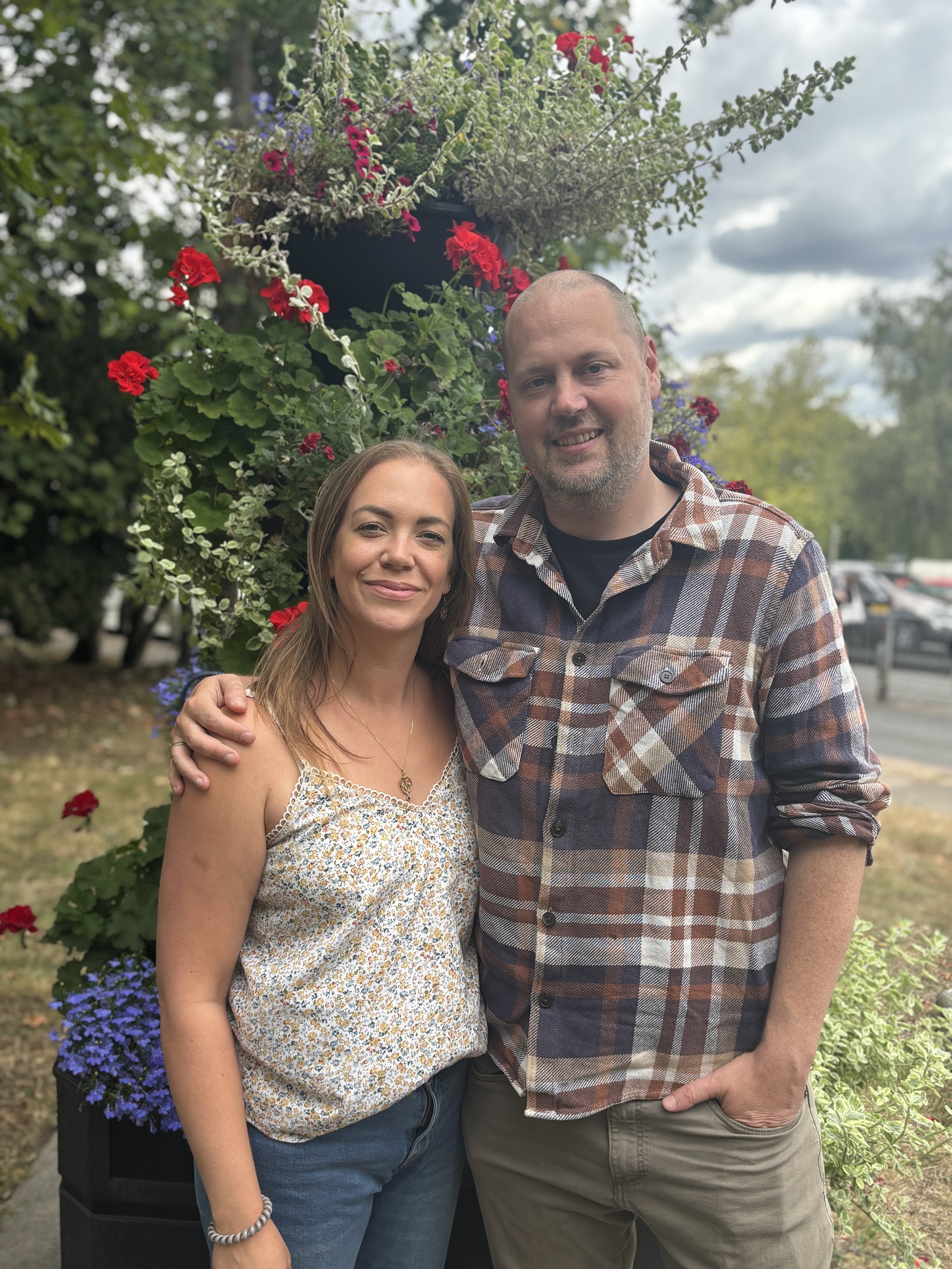 Rhiannon and Mike Lawson