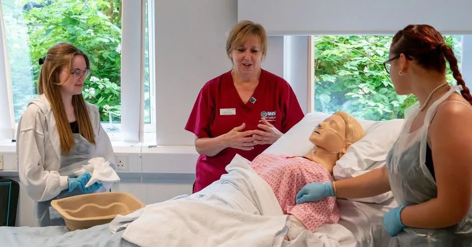 Students being taught