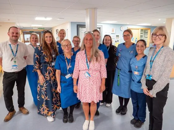 Ward G1 staff, Macmillan information staff, Cancer care navigators