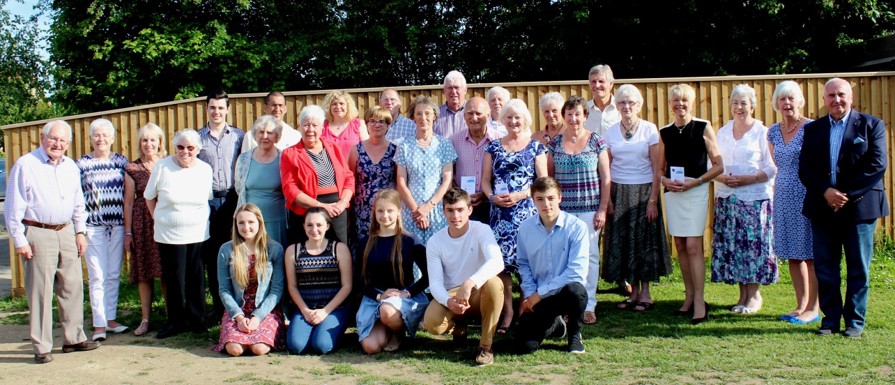 Some of West Suffolk NHS Foundation Trust's long service volunteer award winners and student volunteers