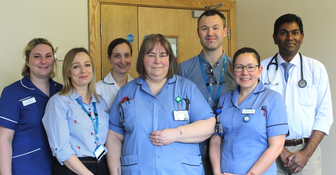 Some members of our Trust's hip fracture team