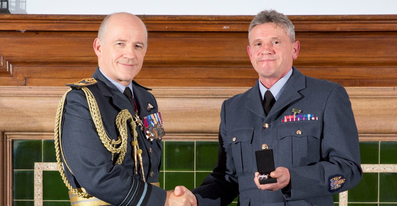 Robert Ley MBE joined the RAF when he was just 17, and served for 37 years.