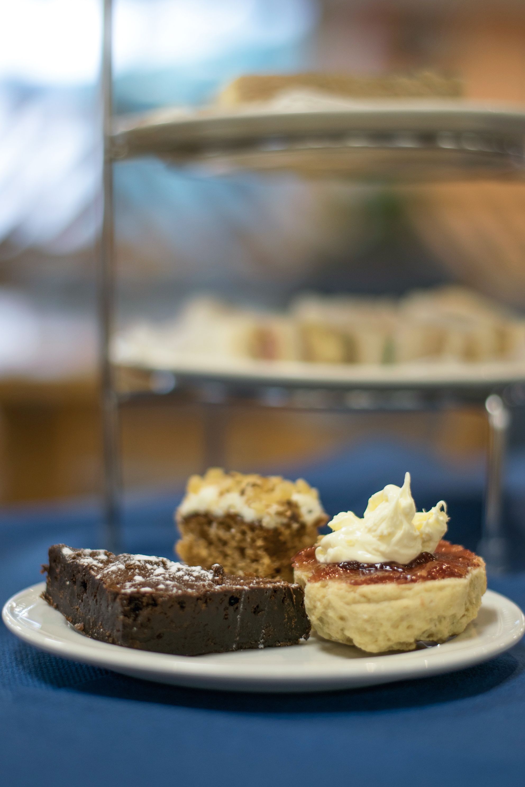 Afternoon tea at West Suffolk Hospital