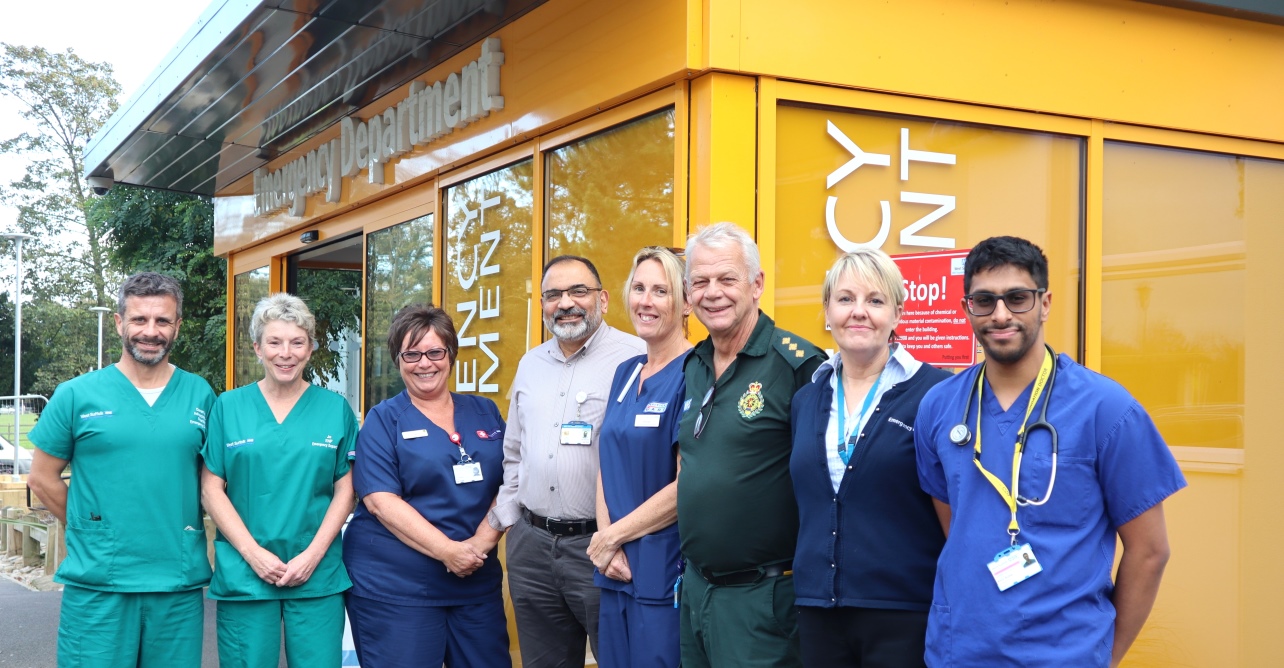 Our staff were highly rated in the CQC 2018 urgent and emergency care survey.