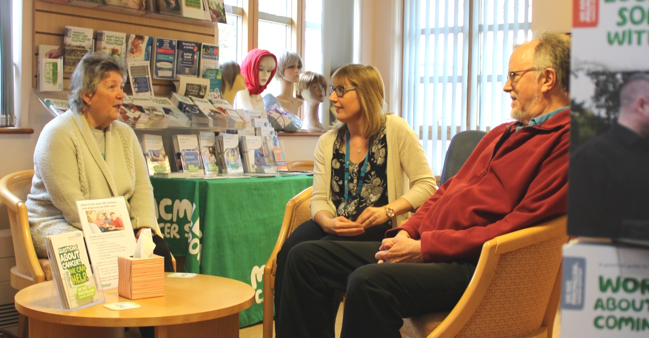 Nicky McKee, Macmillan information and support centre manager