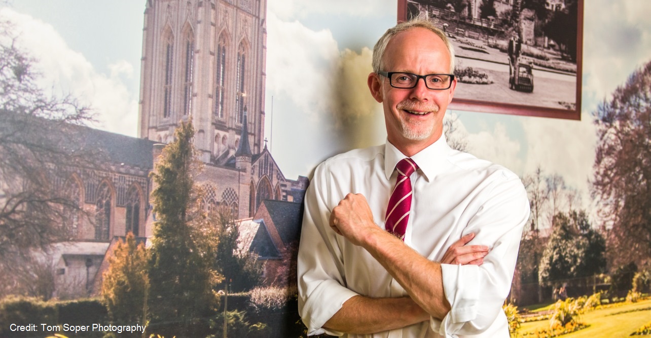 Chief executive of WSFT, Dr Stephen Dunn CBE. Photo credit: Tom Soper Photography