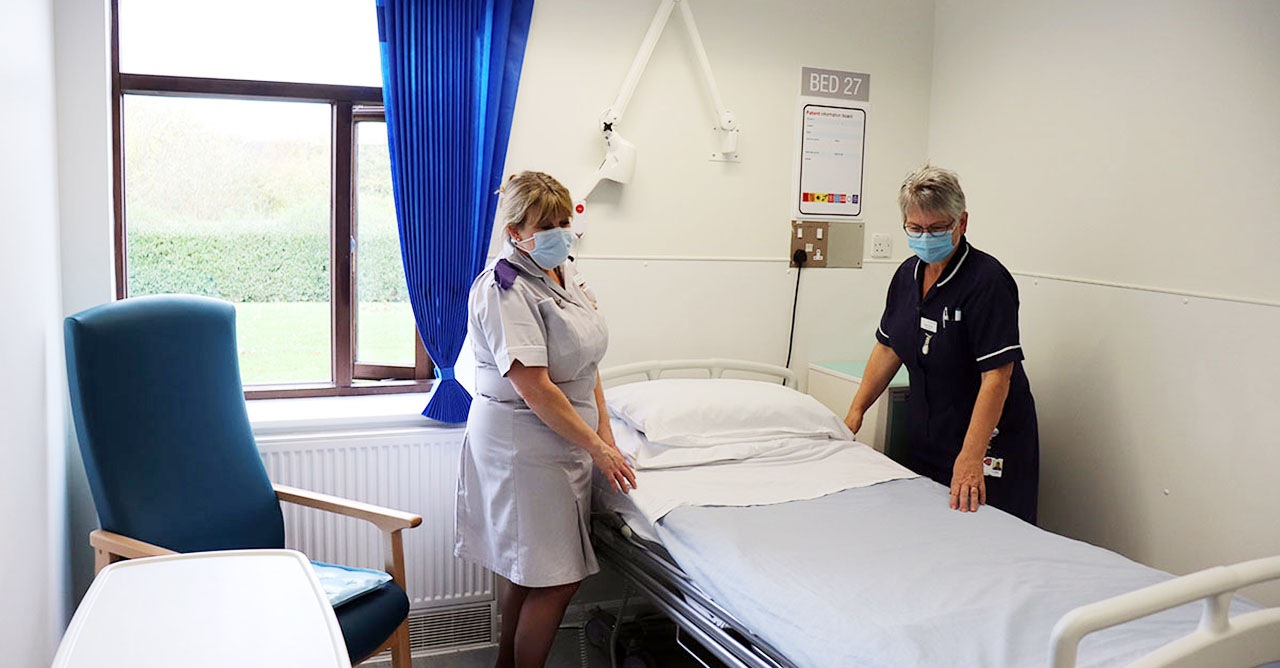 Newmarket Hospital's Rosemary Ward manager Helen Ballam
