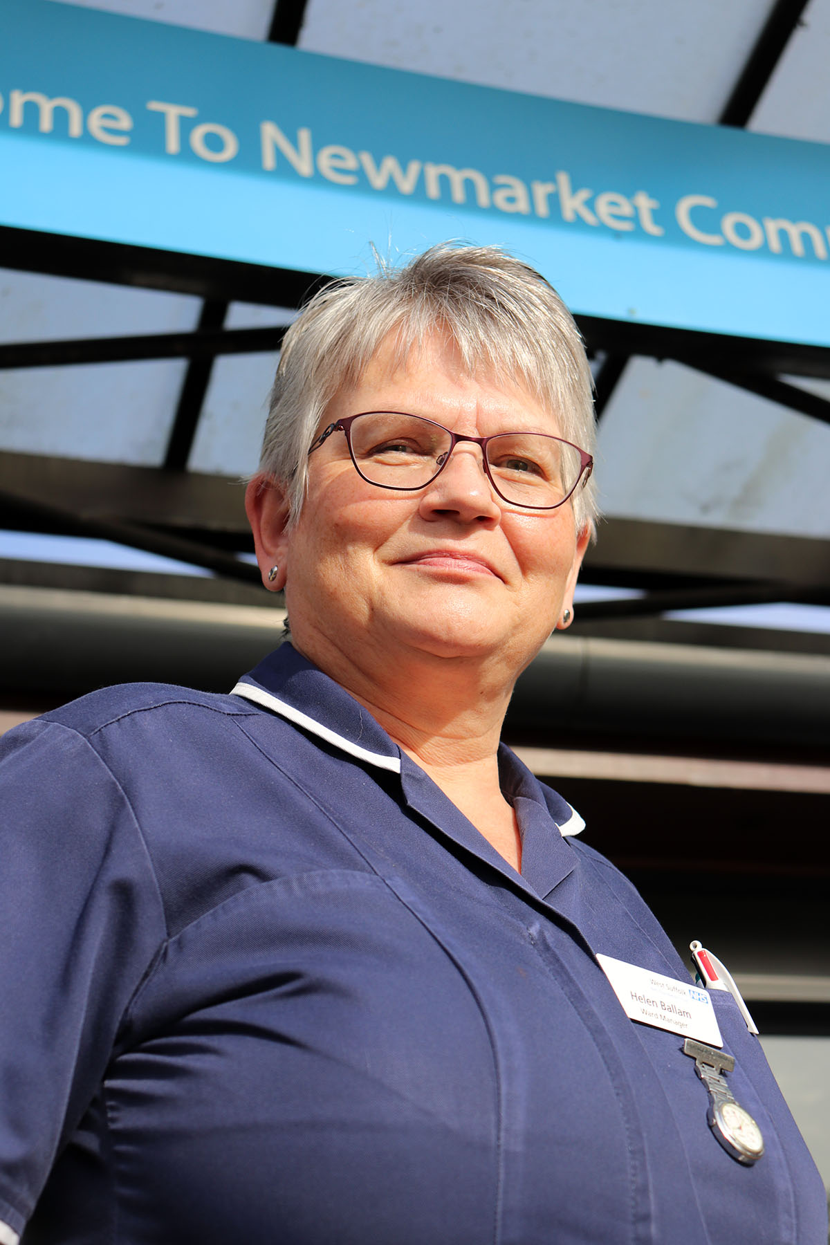 Newmarket Hospital's Rosemary Ward manager Helen Ballam