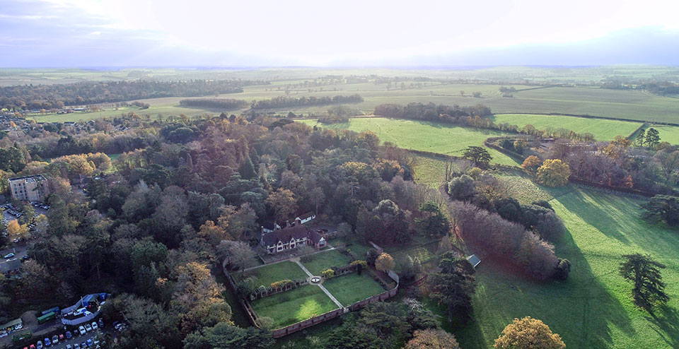 Part of the Hardwick Manor site