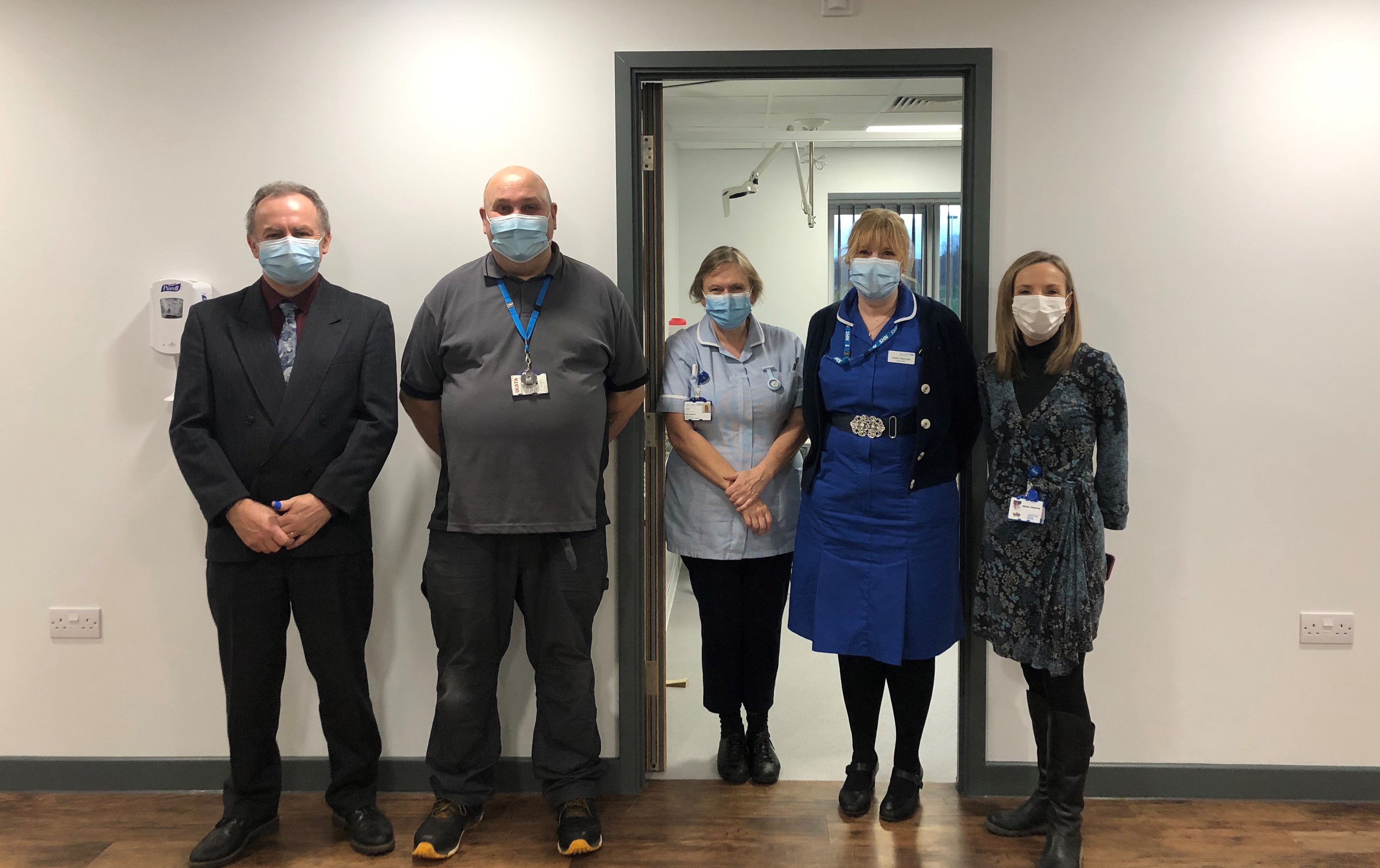 Trust staff prepare for the opening of Brandon Leisure and Health Hub