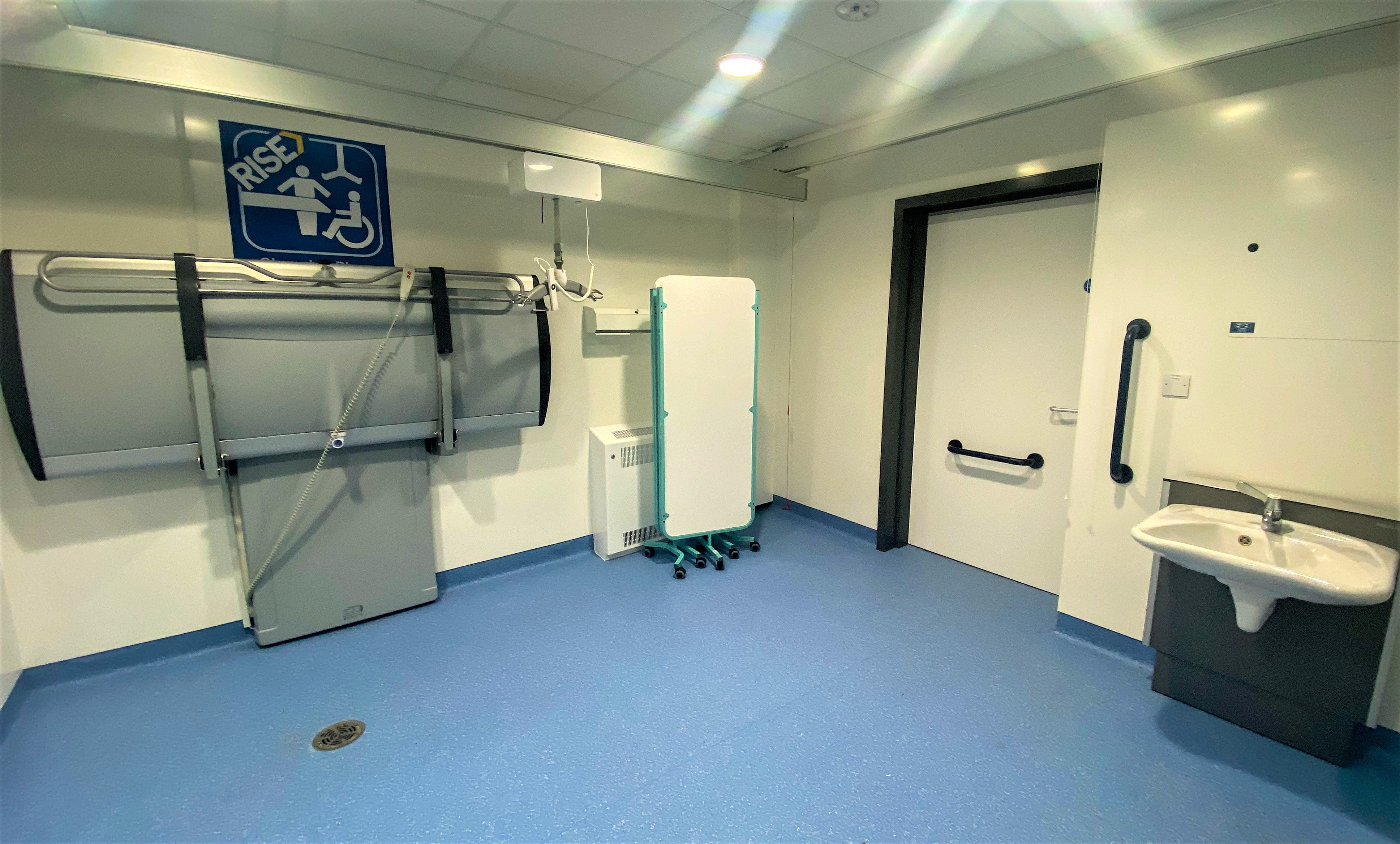 Changing Places are toilets with additional equipment for people who are not able to use the toilet independently.