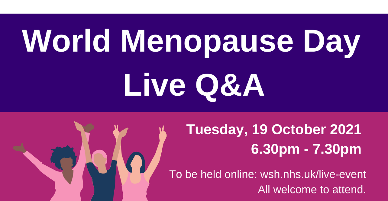 The event will provide key information about menopause as well as give attendees the chance to ask questions.