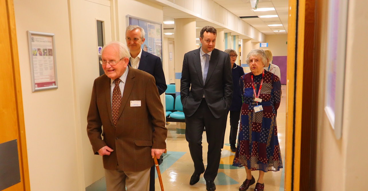 West Suffolk Hospital receives visit from the Marquess of Bristol
