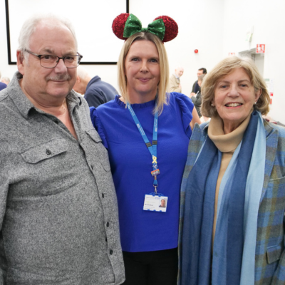 From left to right: Julie MacLeod, Brian Stoneham and Jeremy Over
