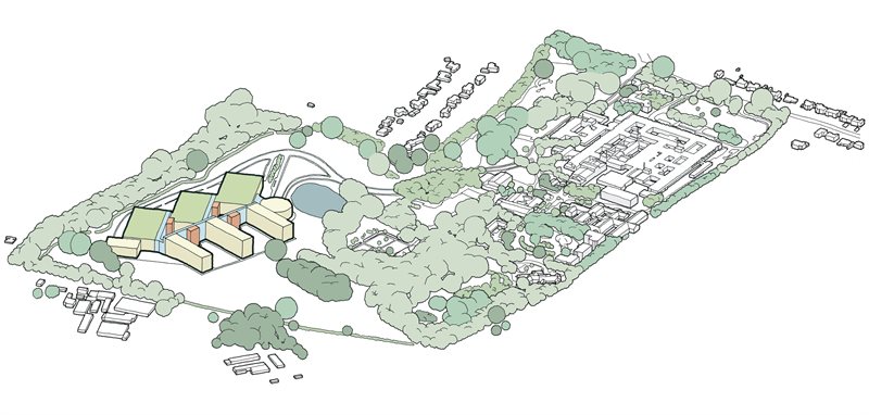 Pavilions in the Park 2- Massing View 2 (4)